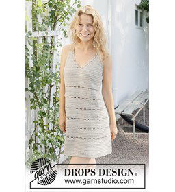 Sahara Scent Jurk gemaakt van Drops Cotton Light