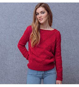 Dames trui gemaakt van Phildar Phil Sport