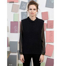 Mouwloos hemd gemaakt van Lang Yarns Malou (op=op)