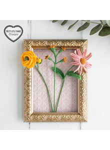 Bloemsierkunst Crochet Wildflower Bouquet