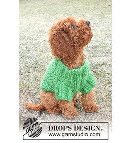 Hondentruitje met korte pijpjes gemaakt van Rondbreinaald nr 9