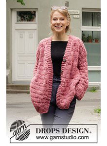 Damesvest Boston Bricks Jacket met structuurpatroon