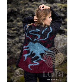 Damesvest Gos gemaakt van Rondbreinaald nr 4,5