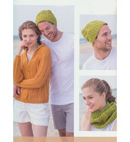 Damesvest met sjaalkraag gemaakt van Schachenmayr Merino Extrafine Cotton 120