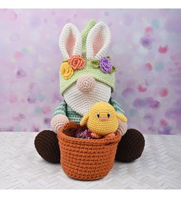 Paastomte Pascal gemaakt van Handwerk accesoires