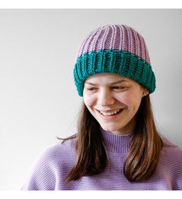 Grafische muts gemaakt van Durable Soqs