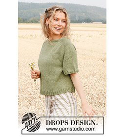 Damesshirt gemaakt van Drops Belle