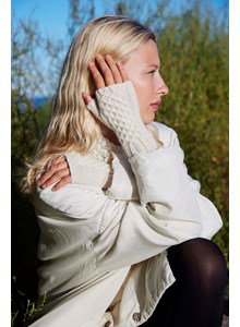 handwarmers met smokpatroon Elisa