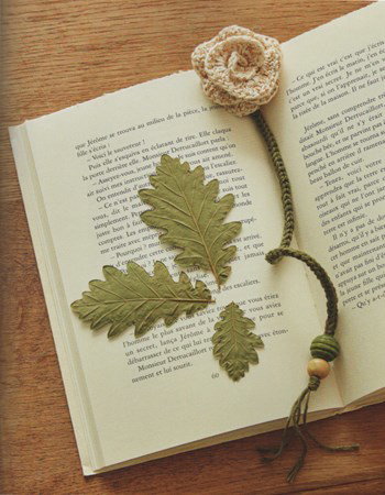 boekenlegger roos