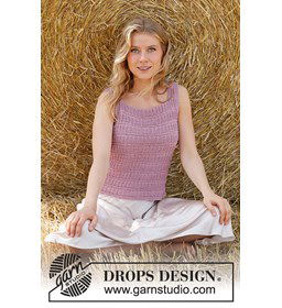 Dames top gemaakt van Drops Belle