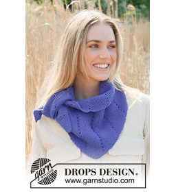 Halswarmer  gemaakt van Drops Baby Merino