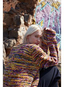 Trui met wijde halsboord