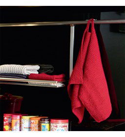 Vaat- en handdoeken gemaakt van Lang Yarns Quattro, Quattro Lame en Quattro color