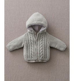 Babyvest gemaakt van Phildar Phil merinos 6