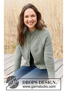 Damesvest met aansluitende halsboord