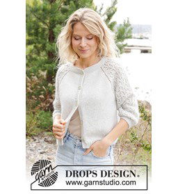 Voorjaars Vest gemaakt van Drops Alpaca