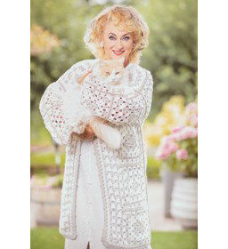 Damesvest gemaakt van Scheepjes Twinkle