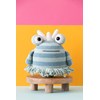 Wobble Monster Womble gemaakt van Scheepjes Catona