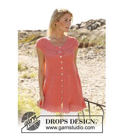 Tuniek gemaakt van Drops Safran