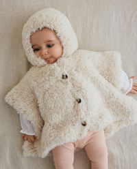 haakpatroon poncho-met-capuchon