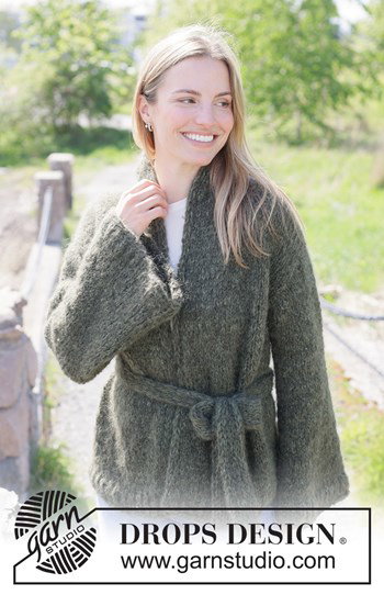 damesvest met ceintuursluiting