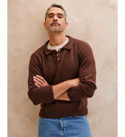 Herentrui met polokraag gemaakt van Phildar Phil Baby Socks