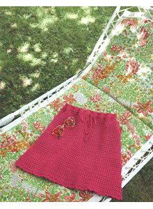 rok in fantasiesteek met schelprand