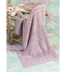 Deken gemaakt van Lang Yarns Merino 150