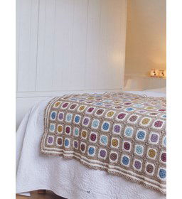 Edelsteen deken gemaakt van Scheepjes Stone Washed