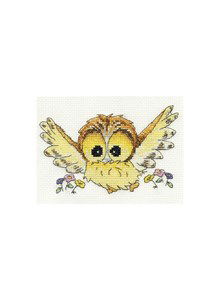 borduurpatroon uil