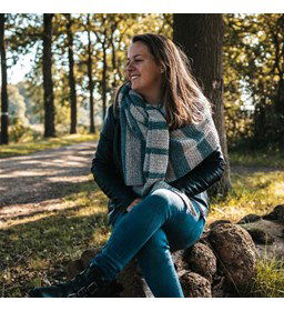 Sjaal gemaakt van Durable Forest