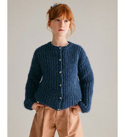 Kindervest gemaakt van Phildar Phil Bijou