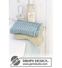 Doekje gemaakt van Drops Safran