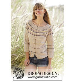 Vest gemaakt van Drops Belle