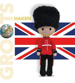 Pop gard Buckingham Palace  gemaakt van Durable Teddy