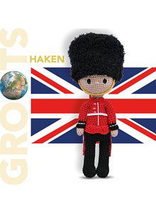 Haakpatroon pop gard buckingham palace  gemaakt van Durable Teddy