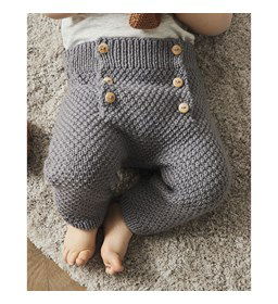 Babybroekje gemaakt van Phildar Phil Ecolaine