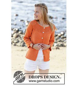 Vest gemaakt van Drops Safran