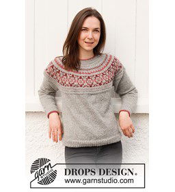 Damestrui gemaakt van Drops Alpaca