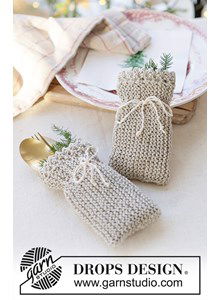 Santa's Silverware Bags