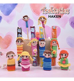 Vriendjes en vriendinnetjes gemaakt van Durable Coral