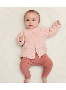 Babyvestje in ribbelsteek