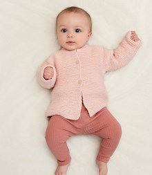 Babyvestje in ribbelsteek