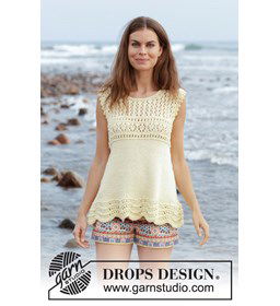 Hemdje gemaakt van Drops Paris