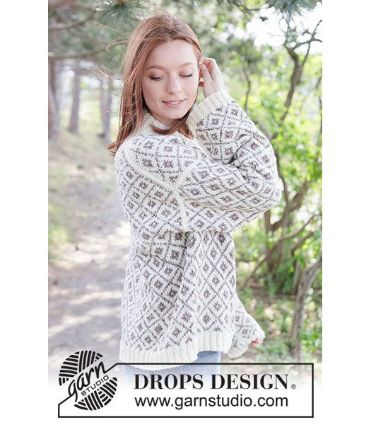 Breipatroon Diamond Love Sweater