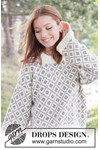 Breipatroon Diamond Love Sweater van andere kant
