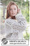 Breipatroon Diamond Love Sweater van andere kant