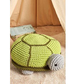 Schildpad poef