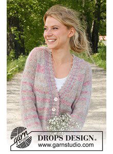 Damesvest Morning Dawn Cardigan met picot