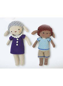 Schaapjes oma Mamina en Louis 